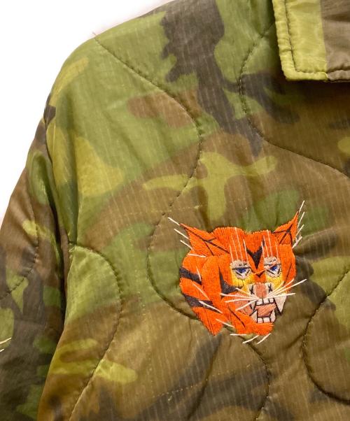 VINTAGE（ヴィンテージ）VINTAGE (ヴィンテージ) ヴィンテージカモフラベトナムジャケット グリーン サイズ:なしの古着・服飾アイテム