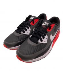 NIKE（ナイキ）の古着「エアマックス90 ゴルフ "アイアングレー/ブラック/インフラレッド23/ホワイト"」｜ブラック