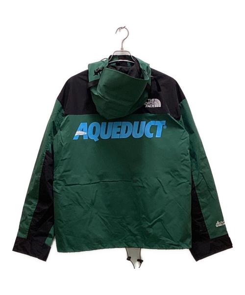 THE NORTH FACE（ザ ノース フェイス）THE NORTH FACE (ザ ノース フェイス) The Aqueduct Off-Track Betting コラボ 1990 マウンテンジャケット グリーン×ブラック サイズ:Lの古着・服飾アイテム