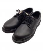 Dr.Martens×SUPREMEドクターマーチン×シュプリーム）の古着「コラボ ポスタル 4 ホール シューズ」｜ブラック