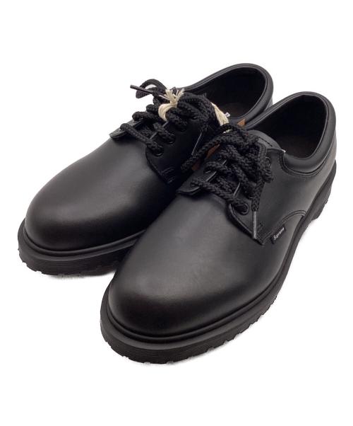 Dr.Martens（ドクターマーチン）Dr.Martens (ドクターマーチン) Supreme (シュプリーム) コラボ ポスタル 4 ホール シューズ ブラック サイズ:29 未使用品の古着・服飾アイテム