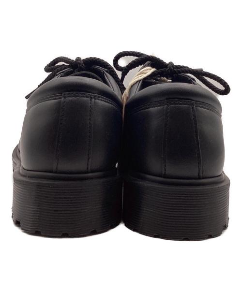 Dr.Martens（ドクターマーチン）Dr.Martens (ドクターマーチン) Supreme (シュプリーム) コラボ ポスタル 4 ホール シューズ ブラック サイズ:29 未使用品の古着・服飾アイテム