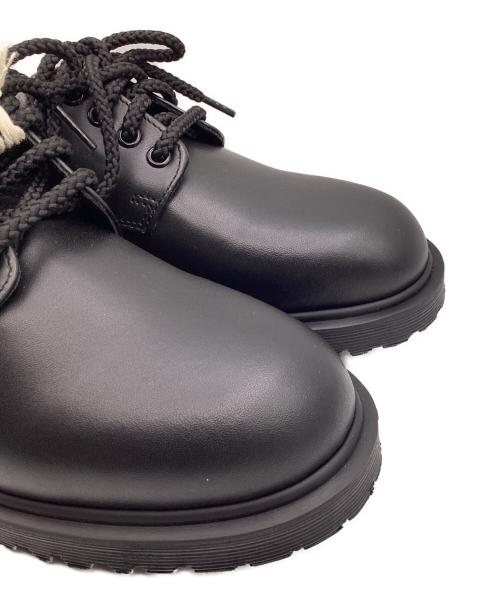 Dr.Martens（ドクターマーチン）Dr.Martens (ドクターマーチン) Supreme (シュプリーム) コラボ ポスタル 4 ホール シューズ ブラック サイズ:29 未使用品の古着・服飾アイテム
