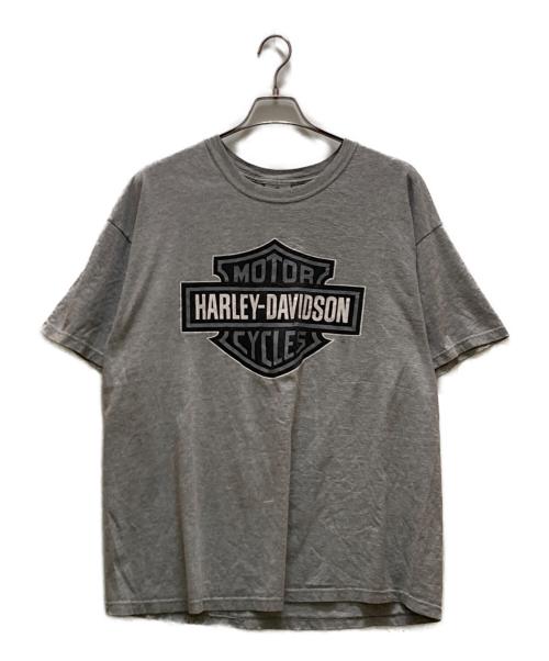 HARLEY-DAVIDSON（ハーレーダビッドソン）HARLEY-DAVIDSON (ハーレーダビッドソン) オールド両面プリントTシャツ グレー サイズ:XLの古着・服飾アイテム