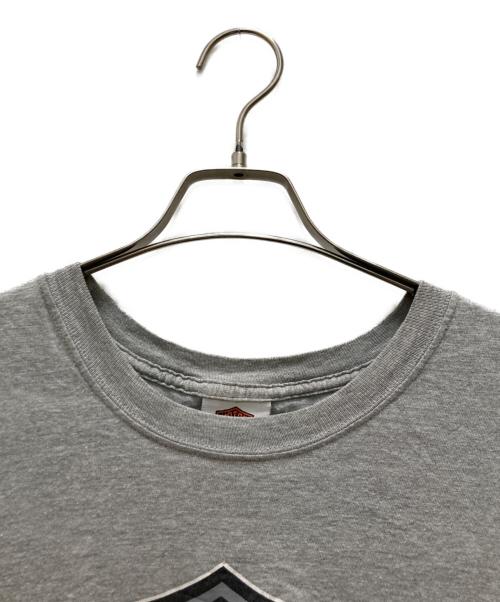 HARLEY-DAVIDSON（ハーレーダビッドソン）HARLEY-DAVIDSON (ハーレーダビッドソン) オールド両面プリントTシャツ グレー サイズ:XLの古着・服飾アイテム