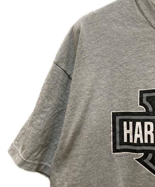 HARLEY-DAVIDSON（ハーレーダビッドソン）HARLEY-DAVIDSON (ハーレーダビッドソン) オールド両面プリントTシャツ グレー サイズ:XLの古着・服飾アイテム