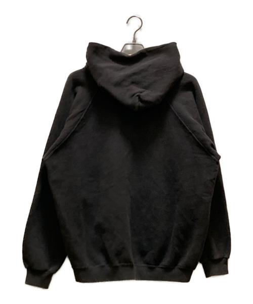 adidas（アディダス）adidas (アディダス) ヴィンテージトレフォイルロゴパーカー ブラック サイズ:Mの古着・服飾アイテム