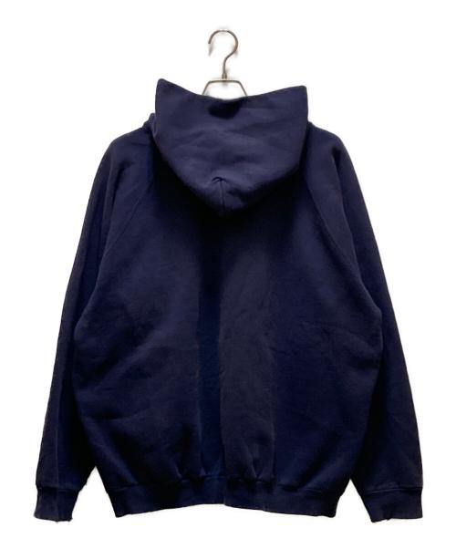 adidas（アディダス）adidas (アディダス) ヴィンテージトレフォイルロゴパーカー ネイビー サイズ:Lの古着・服飾アイテム