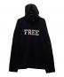 BALENCIAGA（バレンシアガ）の古着「FREE プルオーバーパーカー」｜ブラック