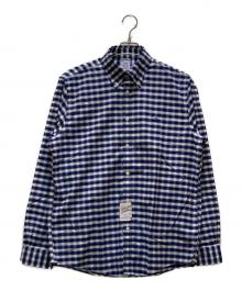 BROOKS BROTHERS（ブルックスブラザーズ）の古着「ボタンダウンチェックシャツ」｜ブルー×ホワイト
