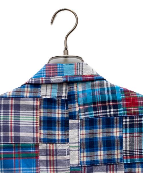BROOKS BROTHERS（ブルックスブラザーズ）BROOKS BROTHERS (ブルックスブラザーズ) 3Bパッチワークチェックテーラードジャケット マルチカラー サイズ:Mの古着・服飾アイテム