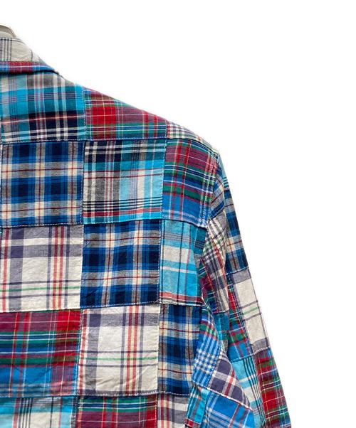 BROOKS BROTHERS（ブルックスブラザーズ）BROOKS BROTHERS (ブルックスブラザーズ) 3Bパッチワークチェックテーラードジャケット マルチカラー サイズ:Mの古着・服飾アイテム