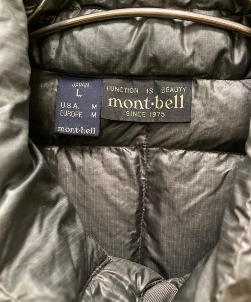 mont-bell（モンベル）mont-bell (モンベル) U.L.ダウンインナーハーフスリーブジャケット グレー(ガンメタル) サイズ: Lの古着・服飾アイテム