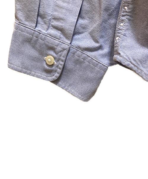 Rugby Ralph Lauren（ラグビーラルフローレン）Rugby Ralph Lauren (ラグビーラルフローレン) ロゴ刺繍オックスフォードシャツ ブルー サイズ:XXLの古着・服飾アイテム