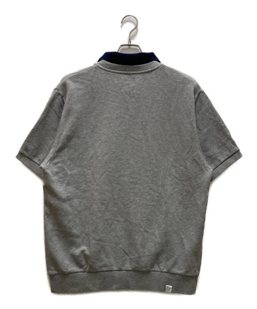 CLUB HAUS（クラブハウス）CLUB HAUS (クラブハウス) 半袖襟付きスウェット グレー サイズ:XLの古着・服飾アイテム