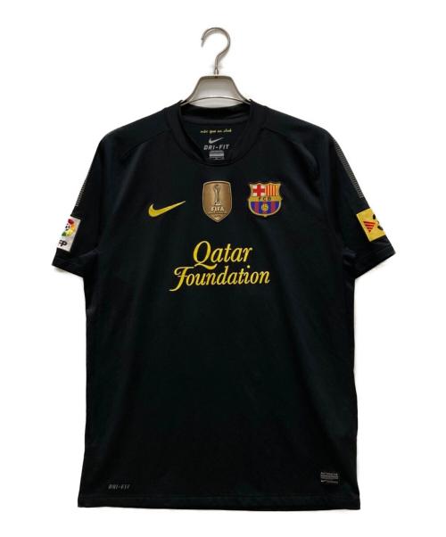 NIKE（ナイキ）NIKE (ナイキ) FCバルセロナ 11/12 ユニフォーム アウェイ レプリカユニフォーム ブラック サイズ:Lの古着・服飾アイテム