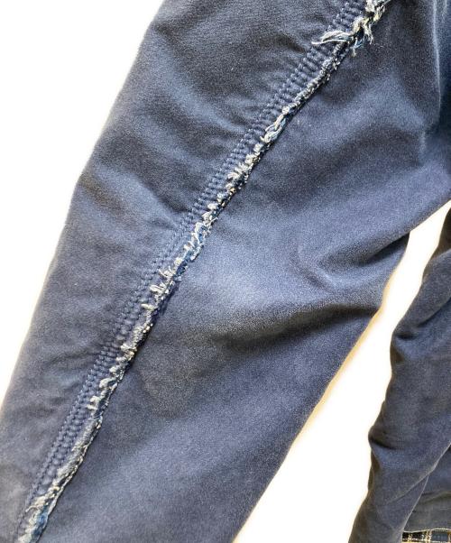 Porter Classic（ポータークラシック）Porter Classic (ポータークラシック) HAND WORK 刺繍入りジャケット ブルー サイズ:Lの古着・服飾アイテム