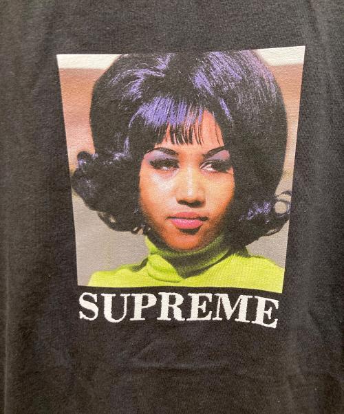 SUPREME（シュプリーム）SUPREME (シュプリーム) アレサ プリントTシャツ ブラック サイズ:XLの古着・服飾アイテム