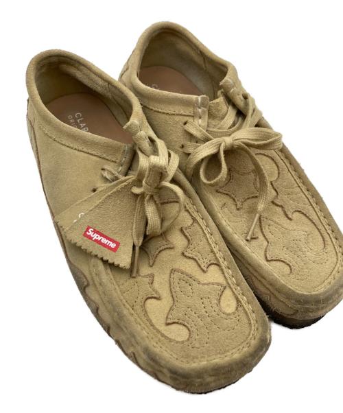 SUPREME（シュプリーム）Supreme (シュプリーム) CLARKS (クラークス) WALLABEE BOOTS WESTERN CUT ベージュ サイズ:26.5の古着・服飾アイテム