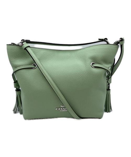 COACH（コーチ）COACH (コーチ) アンディ クロスボディ 2WAYショルダーバッグ グリーンの古着・服飾アイテム