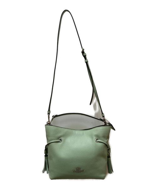 COACH（コーチ）COACH (コーチ) アンディ クロスボディ 2WAYショルダーバッグ グリーンの古着・服飾アイテム