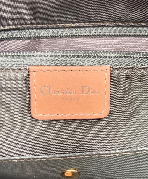 Christian Dior（クリスチャン ディオール）Christian Dior (クリスチャン ディオール) ダブルサドルバッグ ハンドバッグ カーキの古着・服飾アイテム