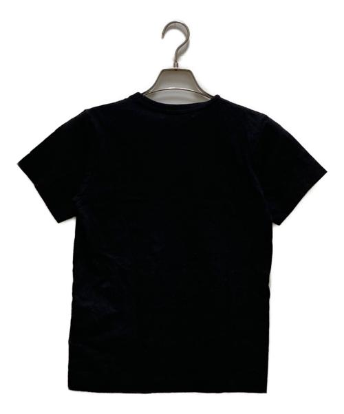 PLAY COMME des GARCONS（プレイコムデギャルソン）PLAY COMME des GARCONS (プレイコムデギャルソン) ハート刺繍Tシャツ ブラック サイズ:Mの古着・服飾アイテム