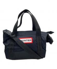 HUNTER（ハンター）の古着「ナイロン ミニ トップ クリップ トート バッグ」｜ブラック