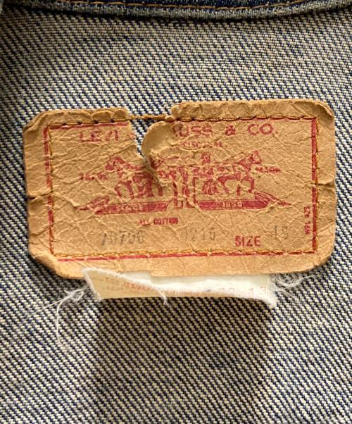 LEVI'S（リーバイス）LEVI'S (リーバイス) 70506デニムジャケット インディゴ サイズ:18の古着・服飾アイテム