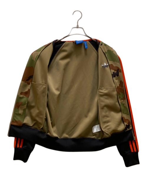 adidas Originals（アディダスオリジナル）adidas Originals (アディダスオリジナル) 迷彩トラックジャケット グリーン サイズ:Mの古着・服飾アイテム