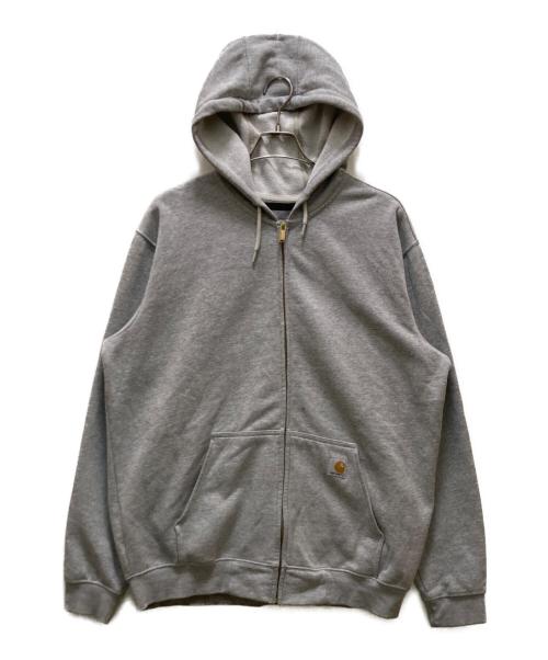 CarHartt（カーハート）CarHartt (カーハート) Loose Fit Midweight Full Zip Hoodie グレー サイズ:Lの古着・服飾アイテム