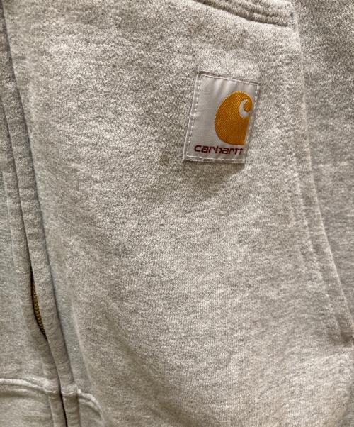 CarHartt（カーハート）CarHartt (カーハート) Loose Fit Midweight Full Zip Hoodie グレー サイズ:Lの古着・服飾アイテム