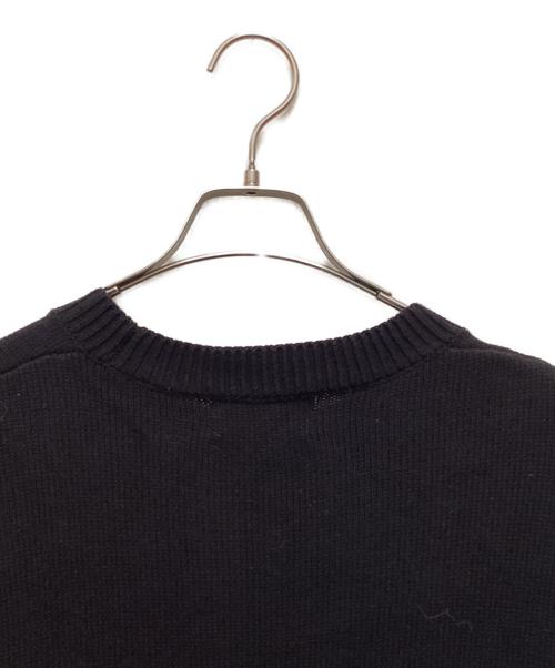Hysteric Glamour（ヒステリックグラマー）Hysteric Glamour (ヒステリックグラマー) ENDLESS ROCK編込 セーター ブラック サイズ:XLの古着・服飾アイテム