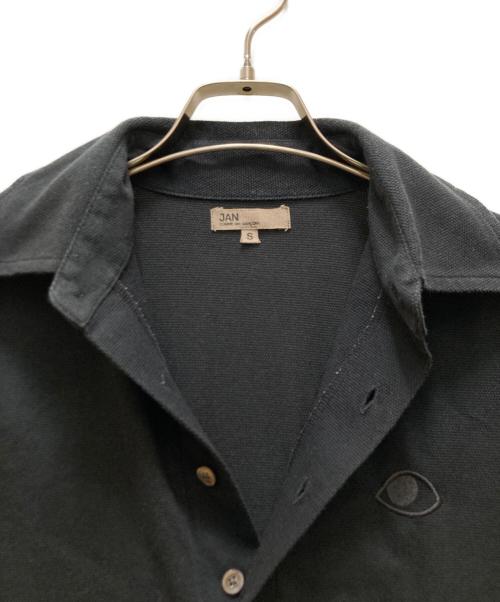 JAN COMME des GARCONS（ヤンコムデギャルソン）JAN COMME des GARCONS (ヤンコムデギャルソン) ポロシャツ ブラック サイズ:Sの古着・服飾アイテム
