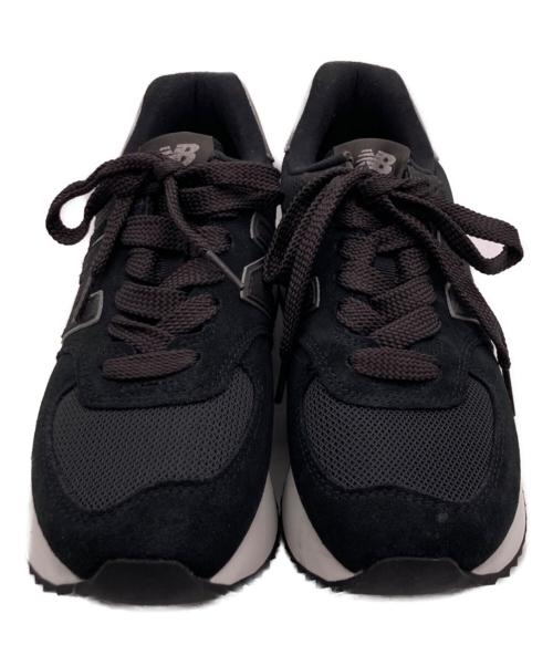 NEW BALANCE（ニューバランス）NEW BALANCE (ニューバランス) ローカットスニーカー ブラック サイズ:24.5の古着・服飾アイテム