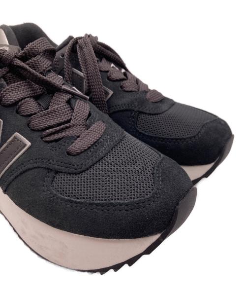 NEW BALANCE（ニューバランス）NEW BALANCE (ニューバランス) ローカットスニーカー ブラック サイズ:24.5の古着・服飾アイテム