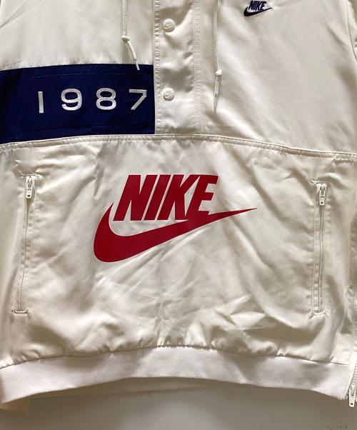 NIKE（ナイキ）NIKE (ナイキ) リイシュー ウィリワウ ウーブン ジャケット ホワイト サイズ:Mの古着・服飾アイテム