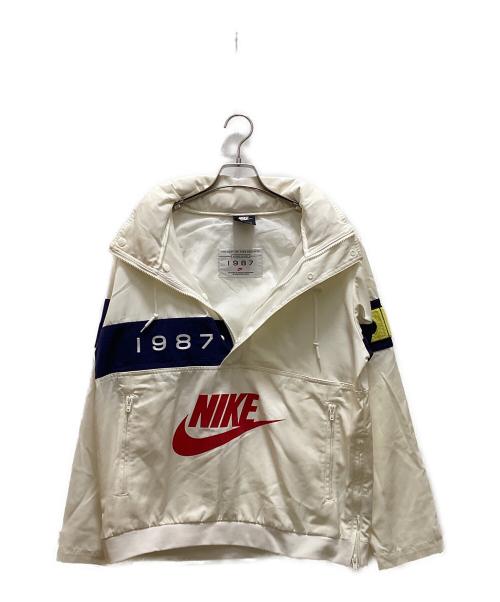 NIKE（ナイキ）NIKE (ナイキ) リイシュー ウィリワウ ウーブン ジャケット ホワイト サイズ:Mの古着・服飾アイテム
