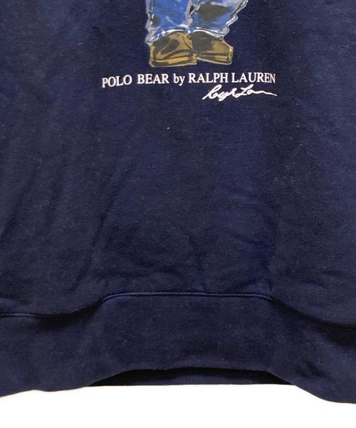 POLO RALPH LAUREN（ポロ・ラルフローレン）POLO RALPH LAUREN (ポロ・ラルフローレン) ポロベアプルオーバーパーカー ネイビー サイズ:Sの古着・服飾アイテム