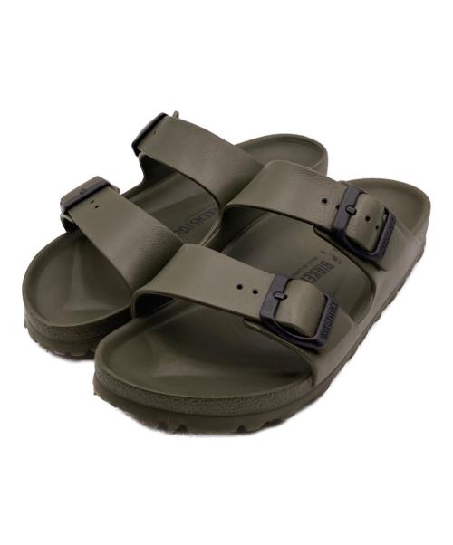 BIRKENSTOCK（ビルケンシュトック）BIRKENSTOCK (ビルケンシュトック) アリゾナ EVA ストラップサンダル グリーン サイズ:23の古着・服飾アイテム