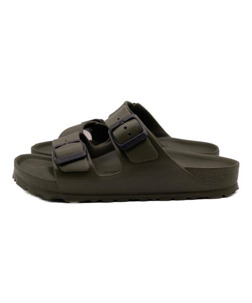 BIRKENSTOCK（ビルケンシュトック）BIRKENSTOCK (ビルケンシュトック) アリゾナ EVA ストラップサンダル グリーン サイズ:23の古着・服飾アイテム