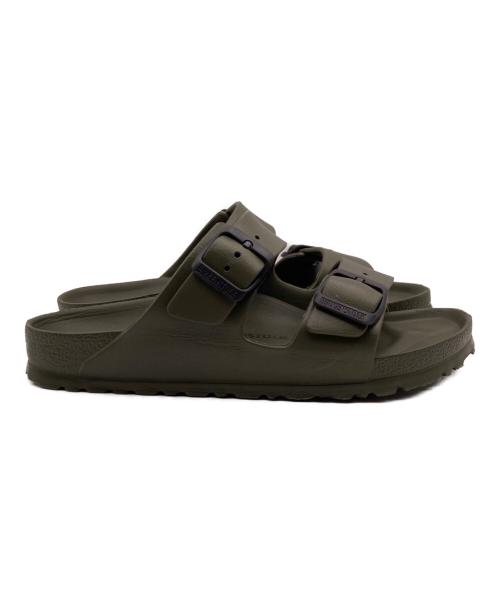 BIRKENSTOCK（ビルケンシュトック）BIRKENSTOCK (ビルケンシュトック) アリゾナ EVA ストラップサンダル グリーン サイズ:23の古着・服飾アイテム