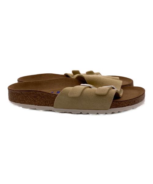 BIRKENSTOCK（ビルケンシュトック）BIRKENSTOCK (ビルケンシュトック) ファドゥーツ スウェードストラップサンダル ベージュ サイズ:23の古着・服飾アイテム