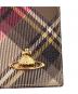中古・古着 Vivienne Westwood (ヴィヴィアンウエストウッド) タータンチェック2つ折り財布 ベージュ×レッド：10000円