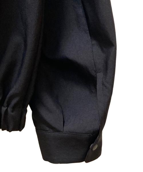 MONKEY TIME（モンキータイム）MONKEY TIME (モンキータイム) エアーバックサテンシリーズ ジップ ブルゾン ブラック サイズ:Lの古着・服飾アイテム
