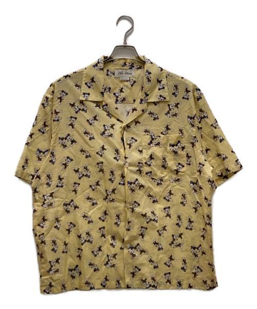 ZARA（ザラ）ZARA (ザラ) Disney (ディズニー) Harry Lambert (ハリー・ランバート) コラボオープンカラーシャツ イエロー サイズ:USA XL 未使用品の古着・服飾アイテム