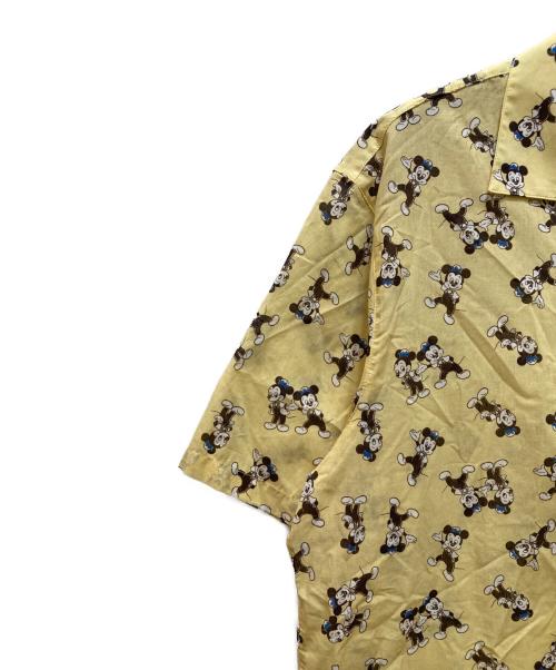 ZARA（ザラ）ZARA (ザラ) Disney (ディズニー) Harry Lambert (ハリー・ランバート) コラボオープンカラーシャツ イエロー サイズ:USA XL 未使用品の古着・服飾アイテム
