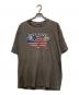 stussy（ステューシー）の古着「90s 星条旗プリントTシャツ」｜グレー