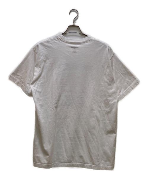 NEIGHBORHOOD（ネイバーフッド）NEIGHBORHOOD (ネイバーフッド) 洗濯表示 Tシャツ ホワイト サイズ:Lの古着・服飾アイテム