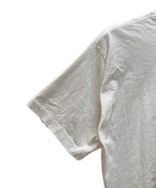 NEIGHBORHOOD（ネイバーフッド）NEIGHBORHOOD (ネイバーフッド) 洗濯表示 Tシャツ ホワイト サイズ:Lの古着・服飾アイテム